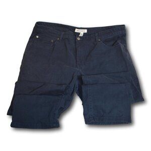 Amazon Essentials Men's Navy Blue Slim-Fit Flat-Front Chino Pants 40Wx30L